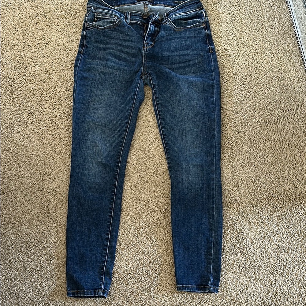 Judy Blue Skinny Jeans Blue Tapered Fit